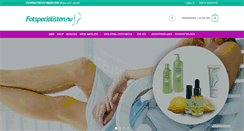 Desktop Screenshot of fotspecialisten.com
